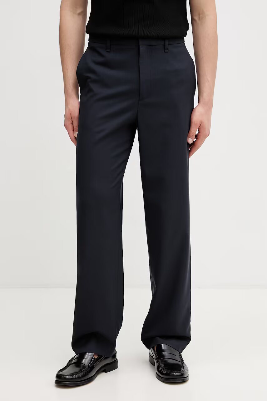 Rag&Bone pantaloni de costum pentru bărbați din lână