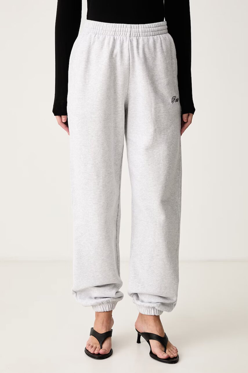 Rotate pantaloni de trening pentru femei din bumbac