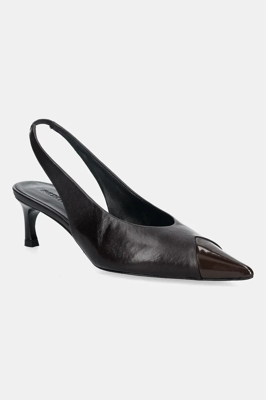 Rotate stilettos de piele