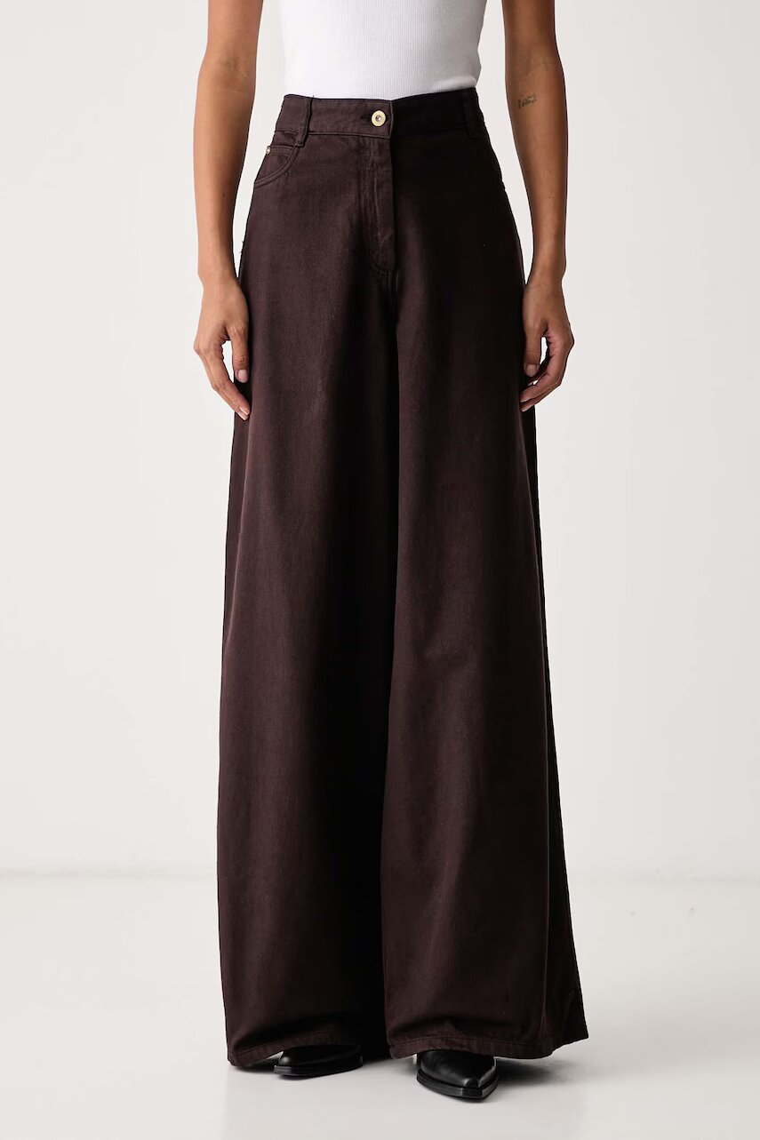 Sessun blugi wide leg pentru femei DALT