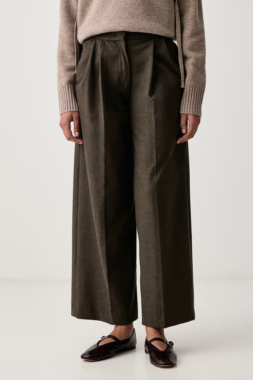 Sessun pantaloni de costum pentru femei cu vâscoză HOJIKI