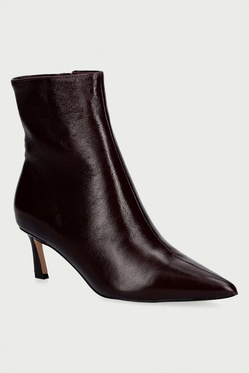 Steve Madden botine pentru femei din piele Lulah