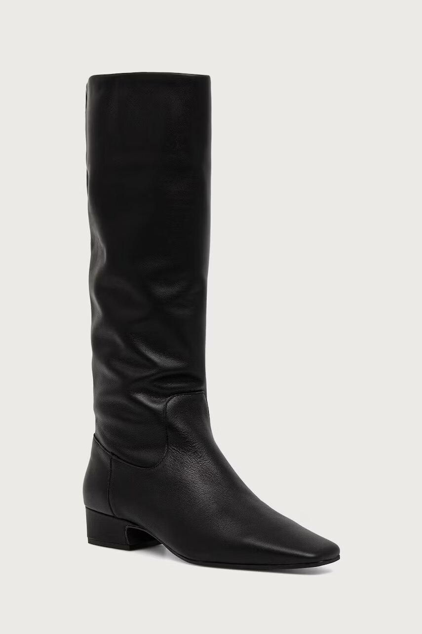 Steve Madden cizme pentru femei din piele Gwyneth