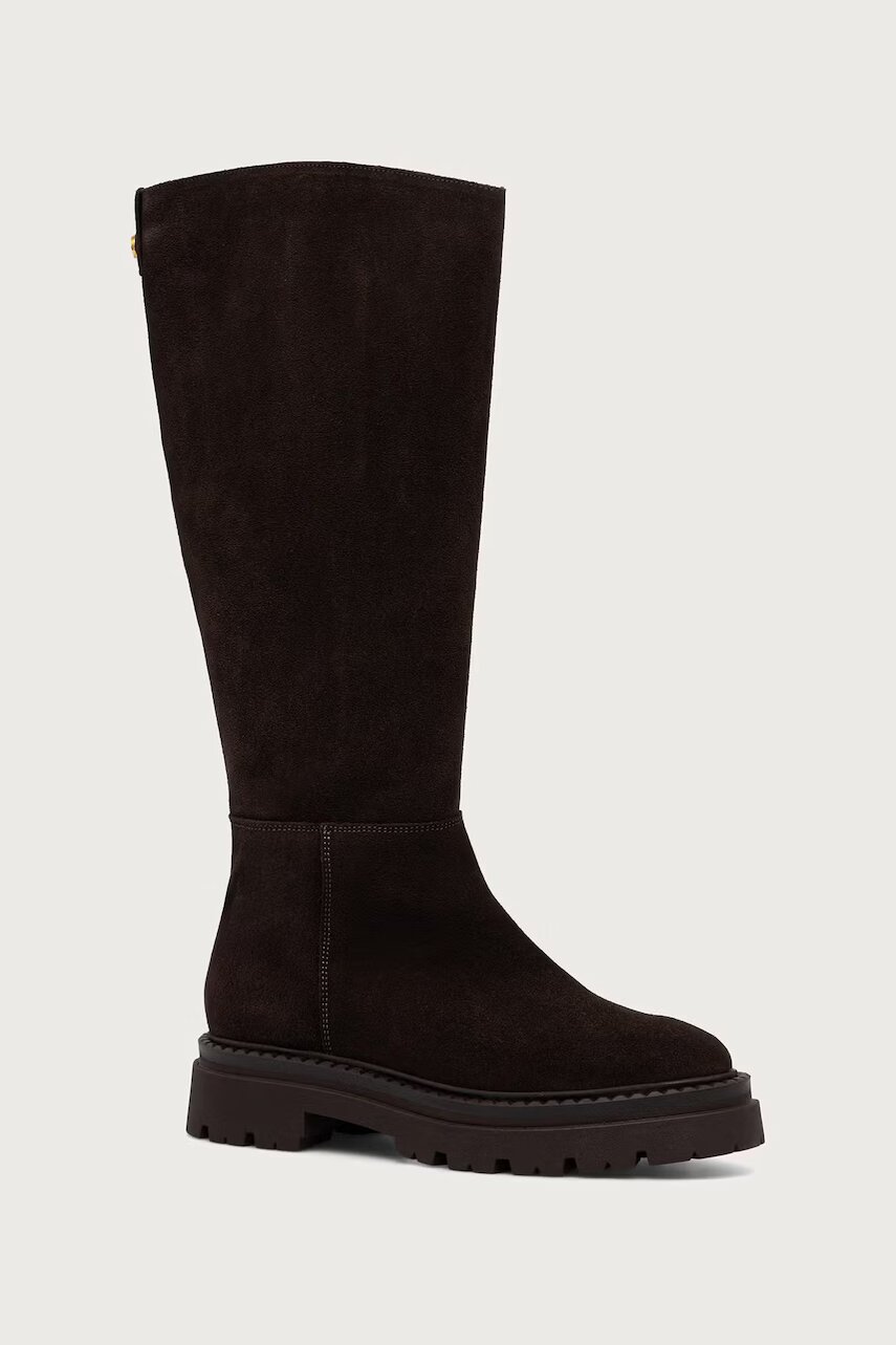 Steve Madden cizme pentru femei din piele întoarsă Kaja-W