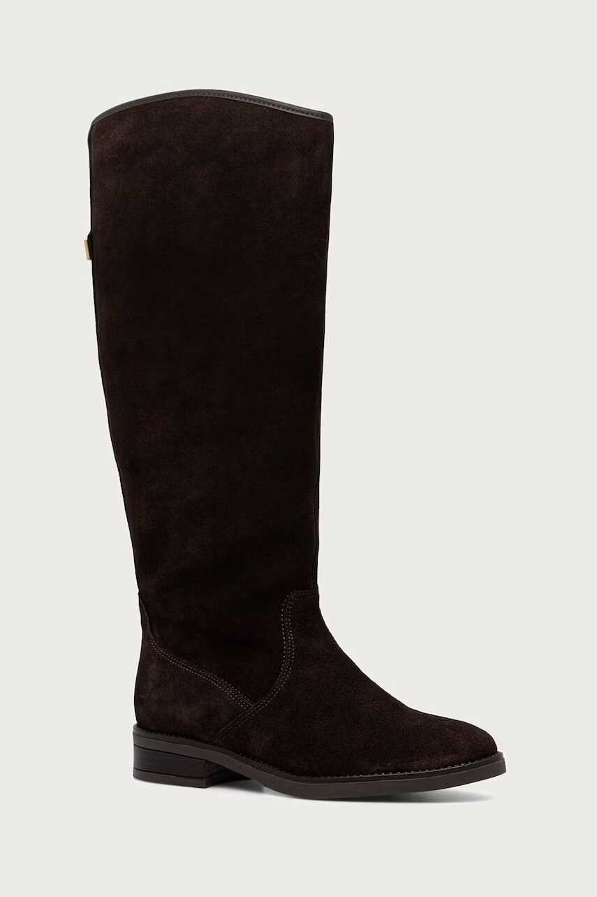 Steve Madden cizme pentru femei din piele întoarsă Vlora