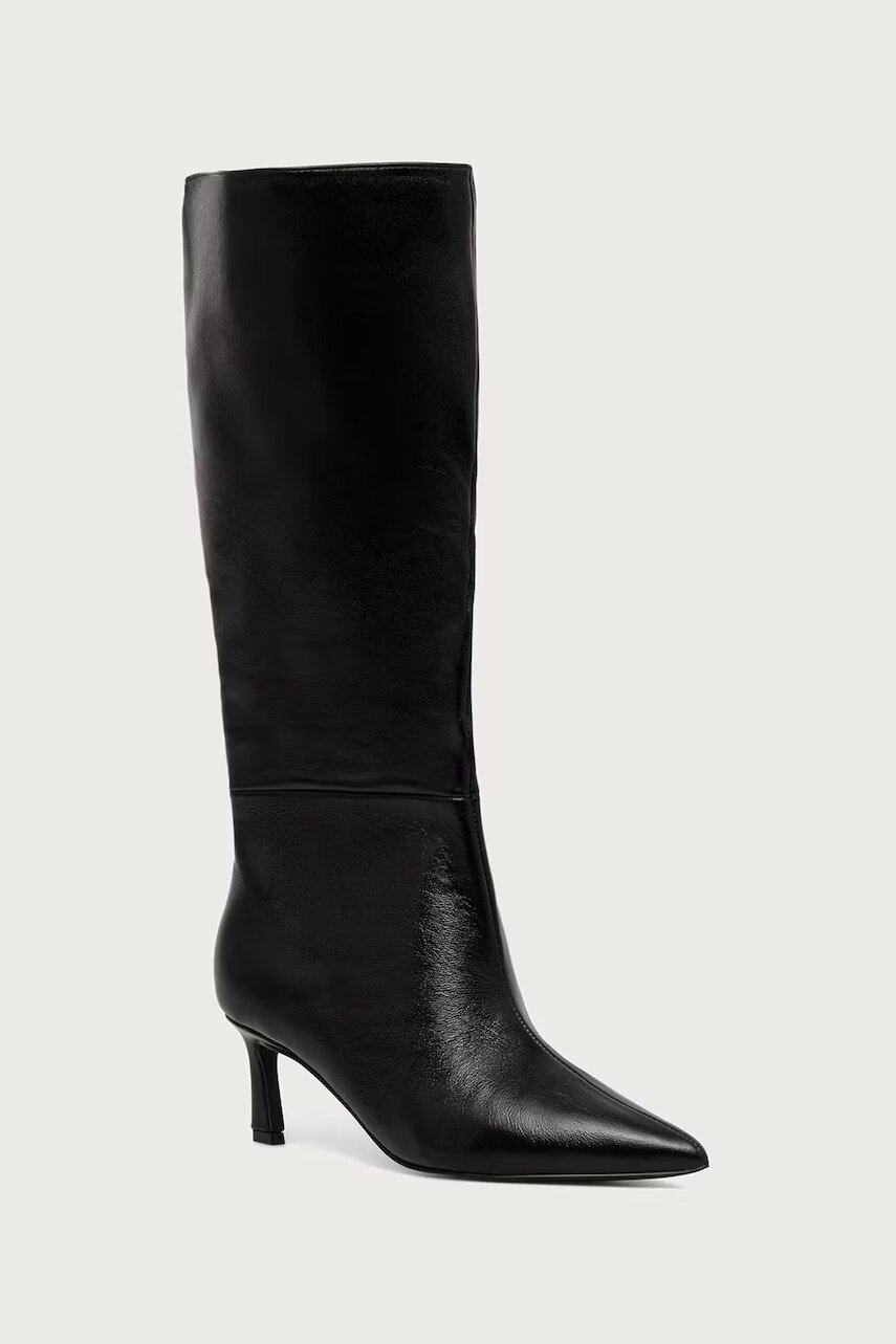 Steve Madden cizme pentru femei din piele Lavan