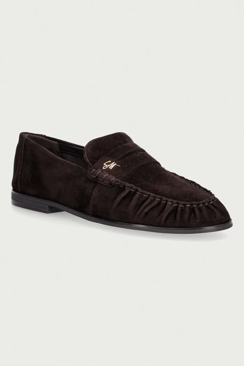 Steve Madden mocasini pentru femei din piele întoarsă Muse-SM