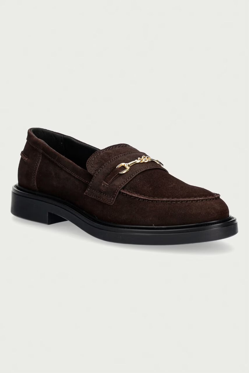 Steve Madden mocasini pentru femei din piele întoarsă Resta