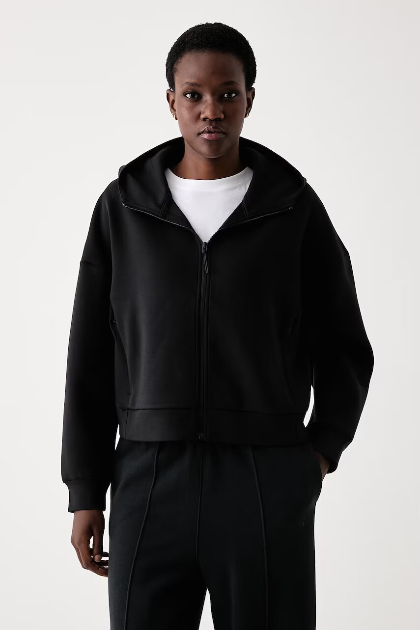 The North Face hanorac cu fermoar pentru femei cu lyocell JAIDA
