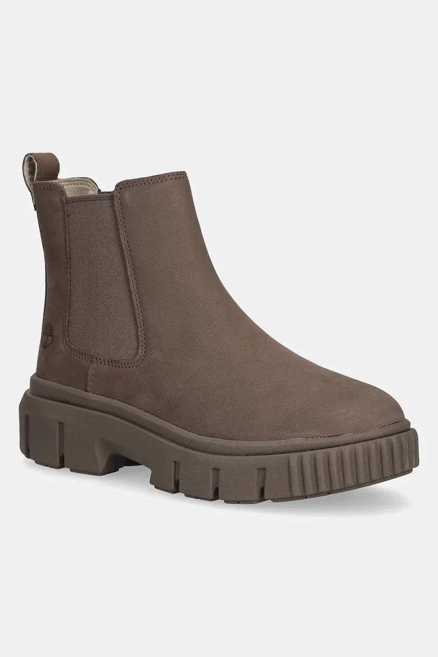 Timberland cizme chelsea din nubuc Greyfield Chelsea