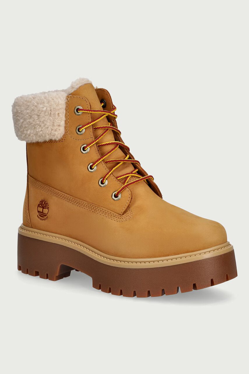 Timberland încălțăminte cu platformă pentru femei din nubuck Stone Street