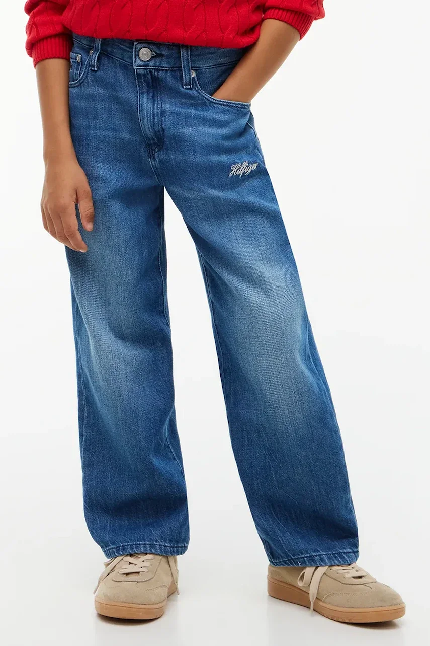 Tommy Hilfiger blugi loose pentru copii BAGGY
