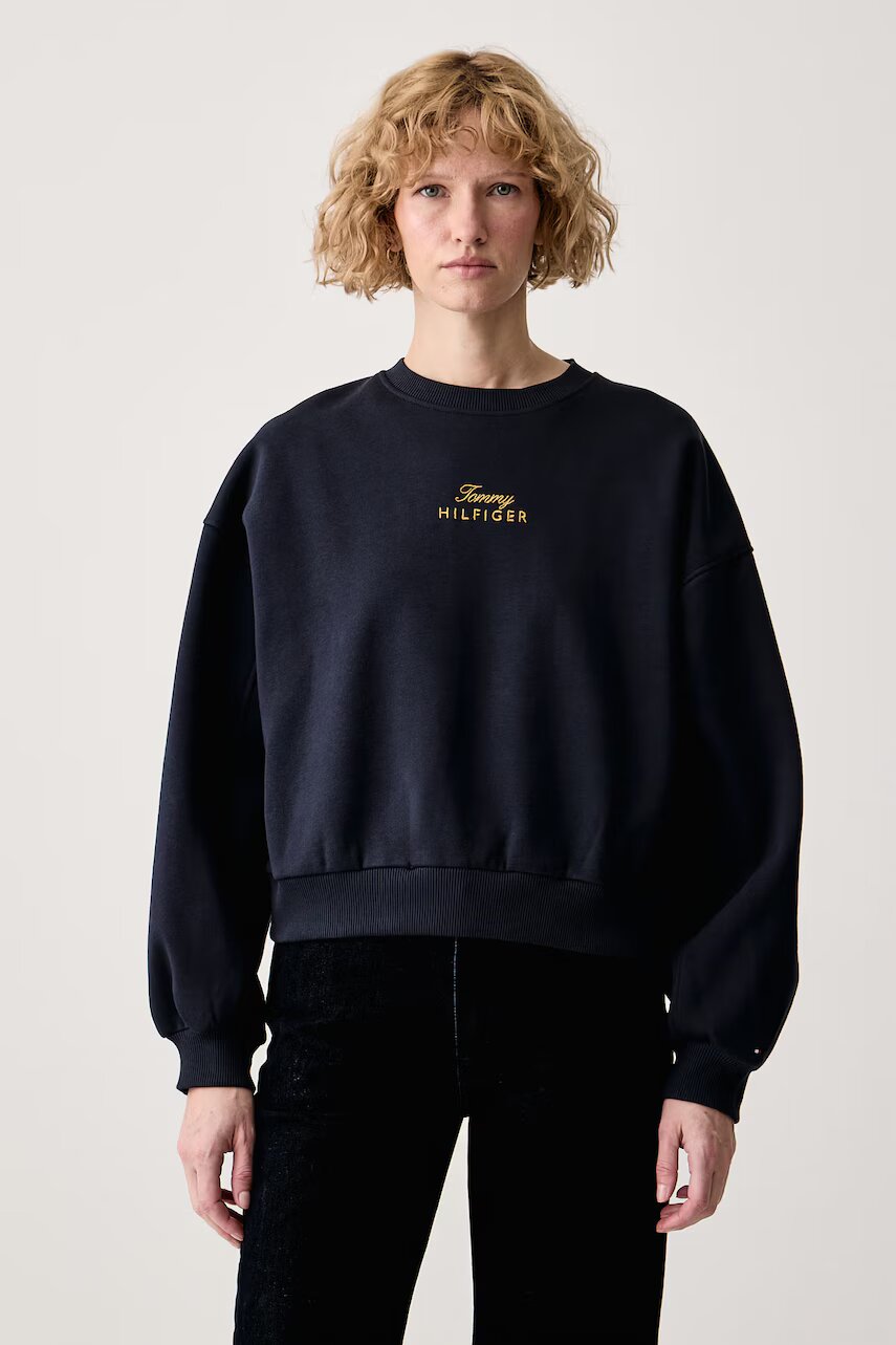 Tommy Hilfiger hanorac pentru femei cu bumbac