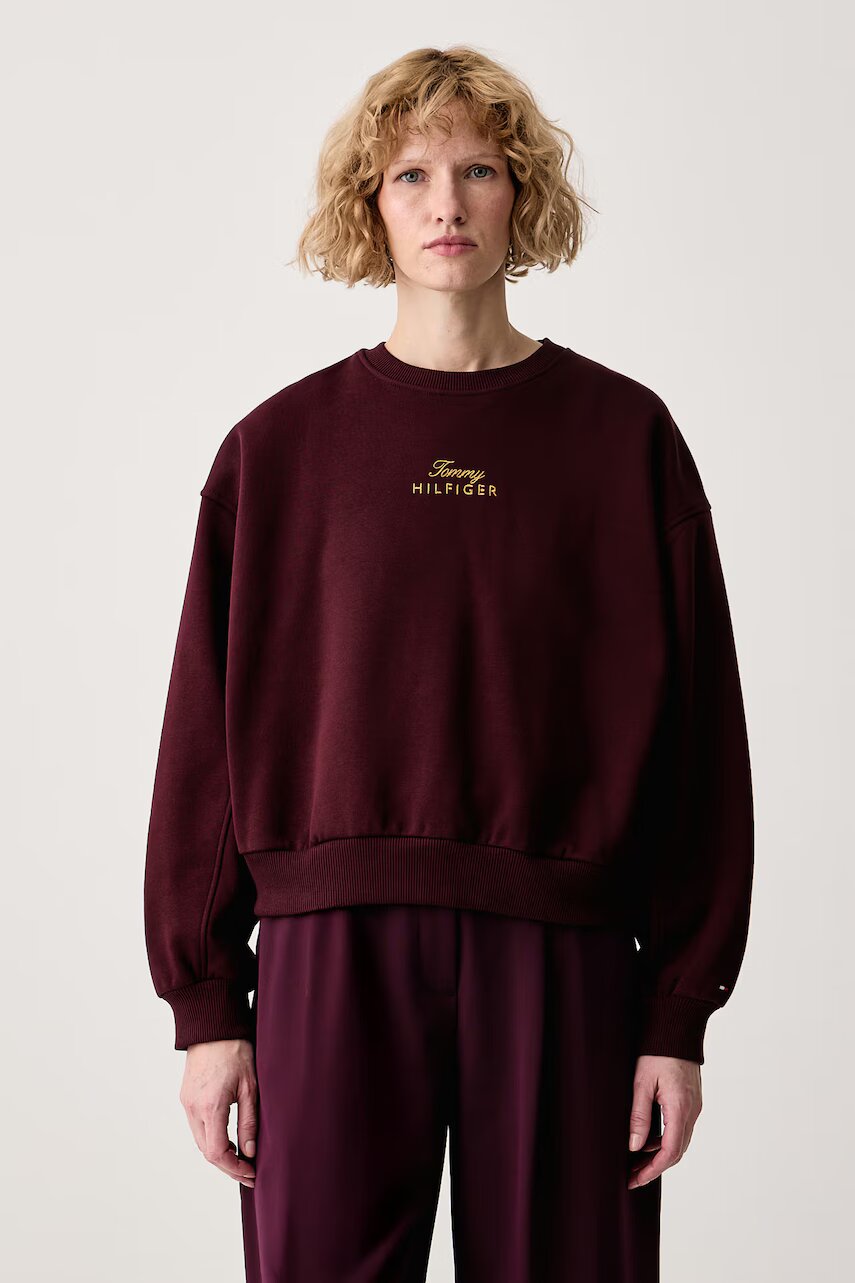Tommy Hilfiger hanorac pentru femei cu bumbac