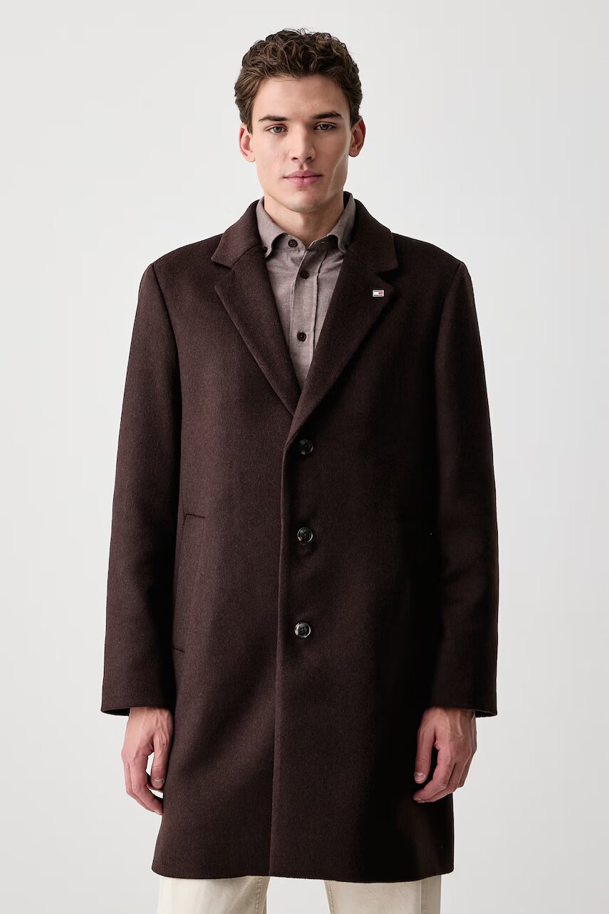 Tommy Hilfiger palton pentru bărbați cu lână