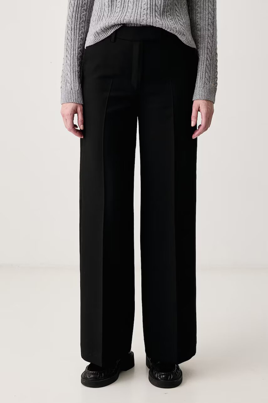 Tommy Hilfiger pantaloni de costum pentru femei cu vâscoză