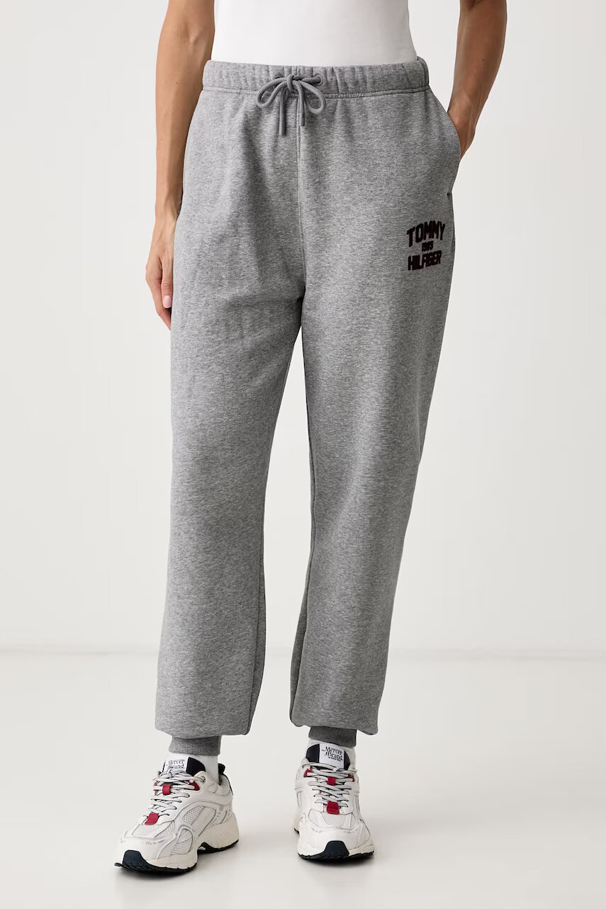 Tommy Hilfiger pantaloni de trening pentru femei cu bumbac