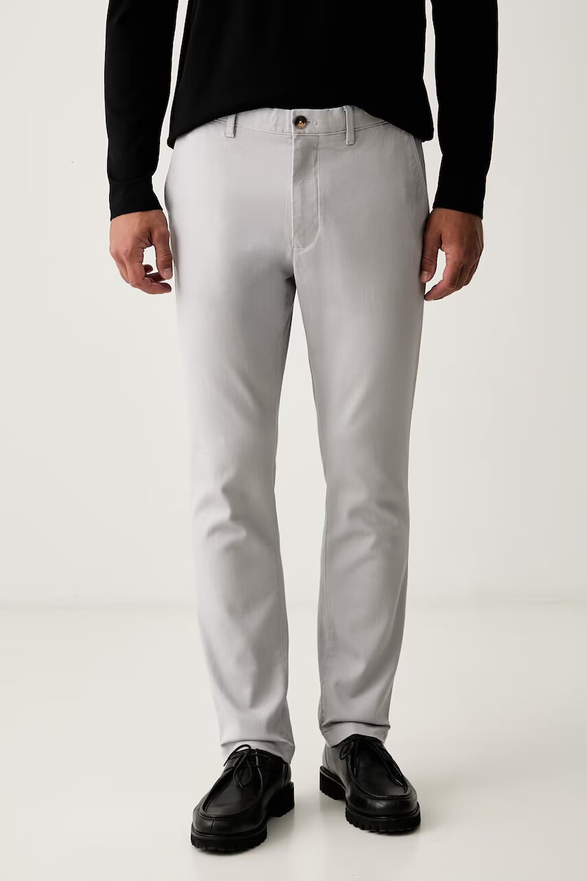 Tommy Hilfiger pantaloni slim fit pentru bărbați din bumbac cu elastan