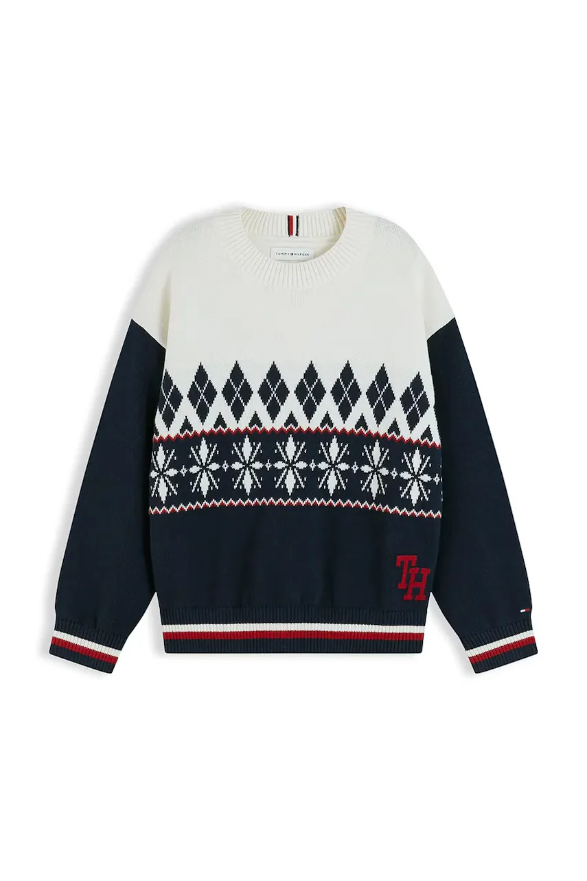 Tommy Hilfiger pulover pentru copii din bumbac