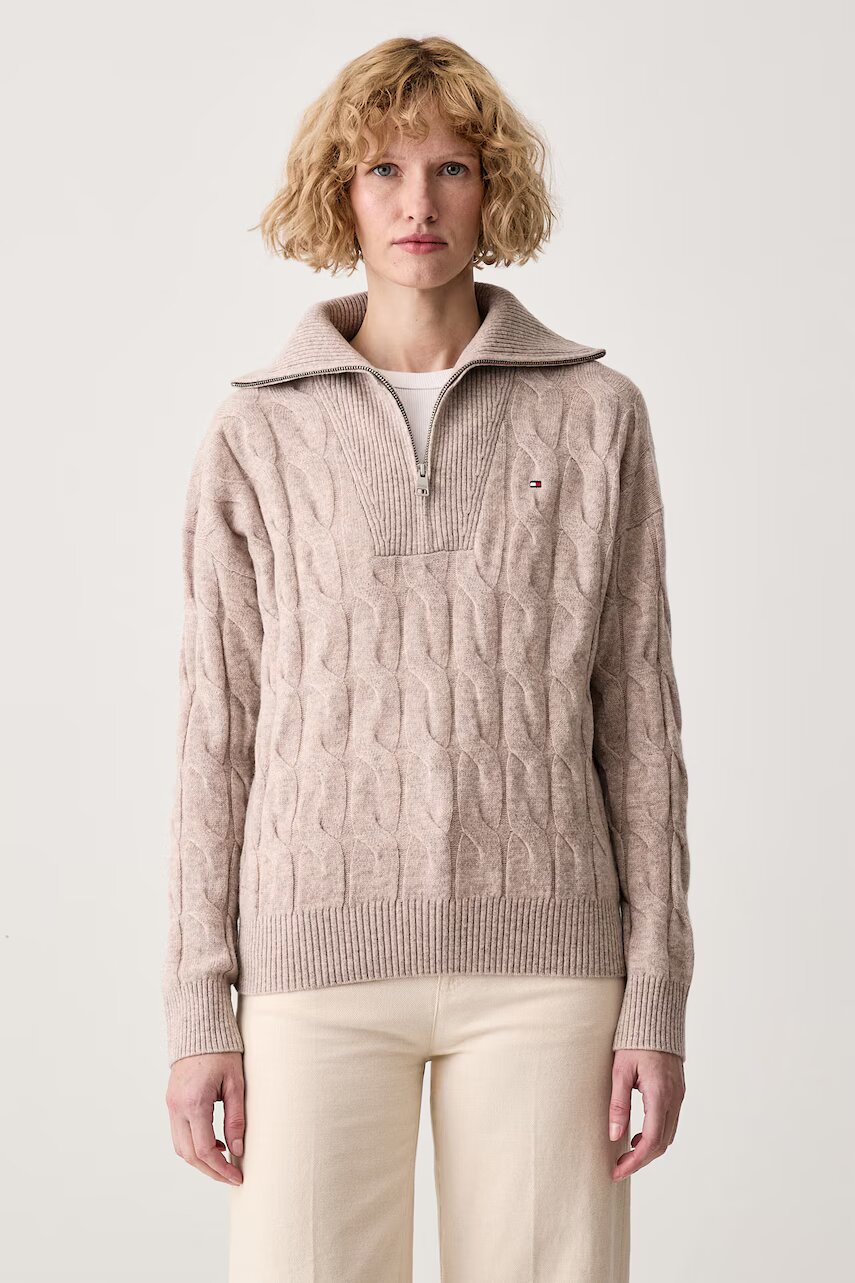 Tommy Hilfiger pulover pentru femei din lână