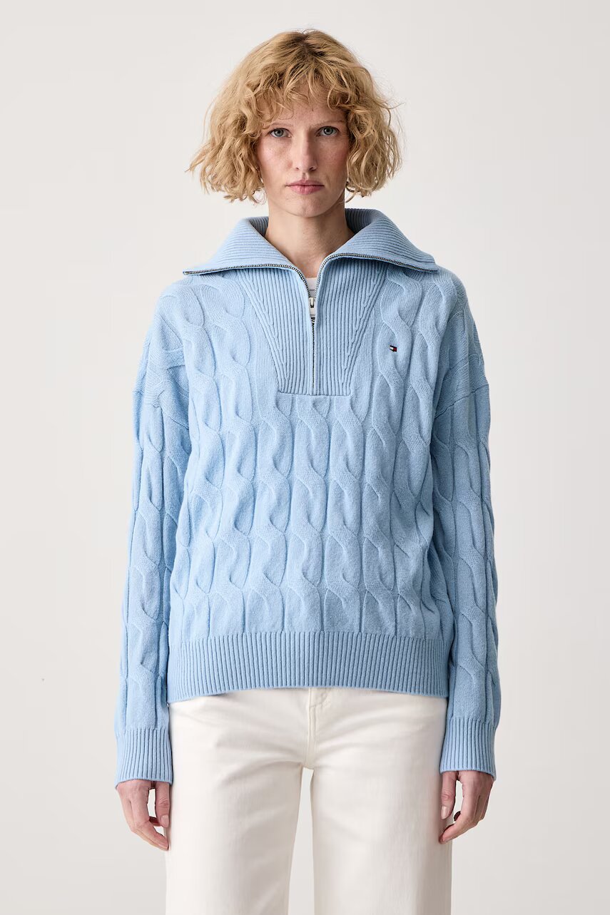 Tommy Hilfiger pulover pentru femei din lână