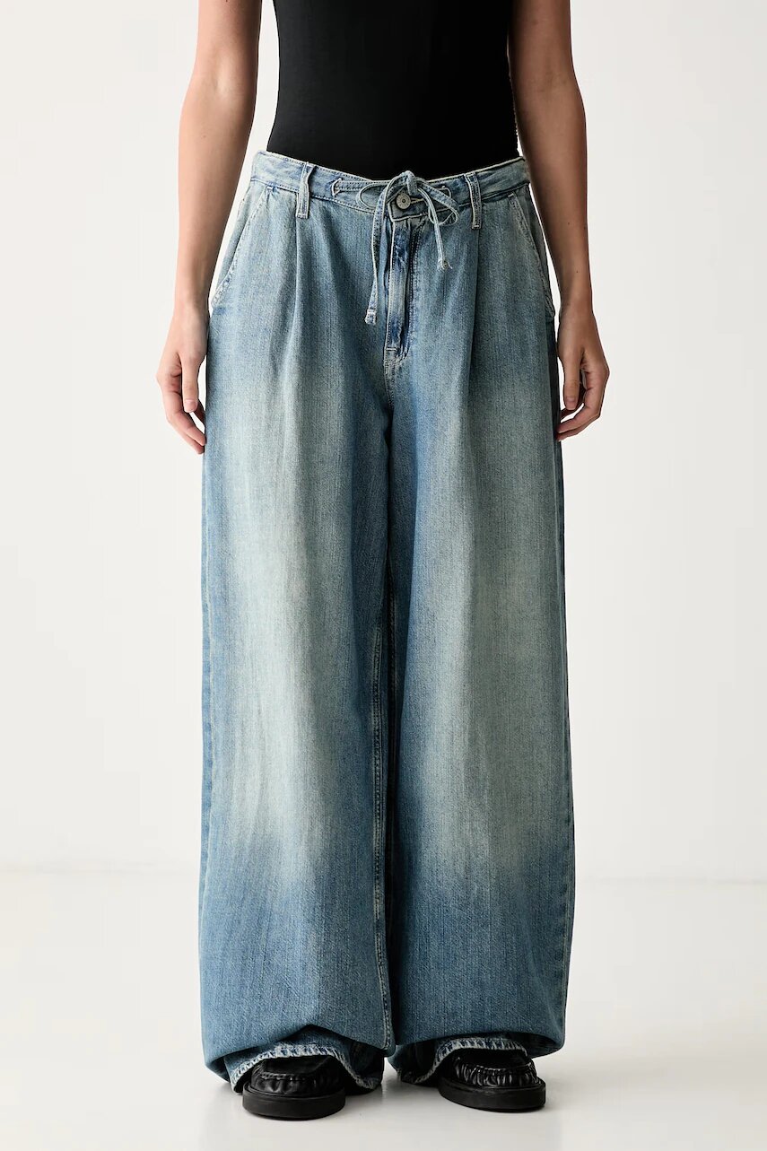 Tommy Jeans blugi loose pentru femei