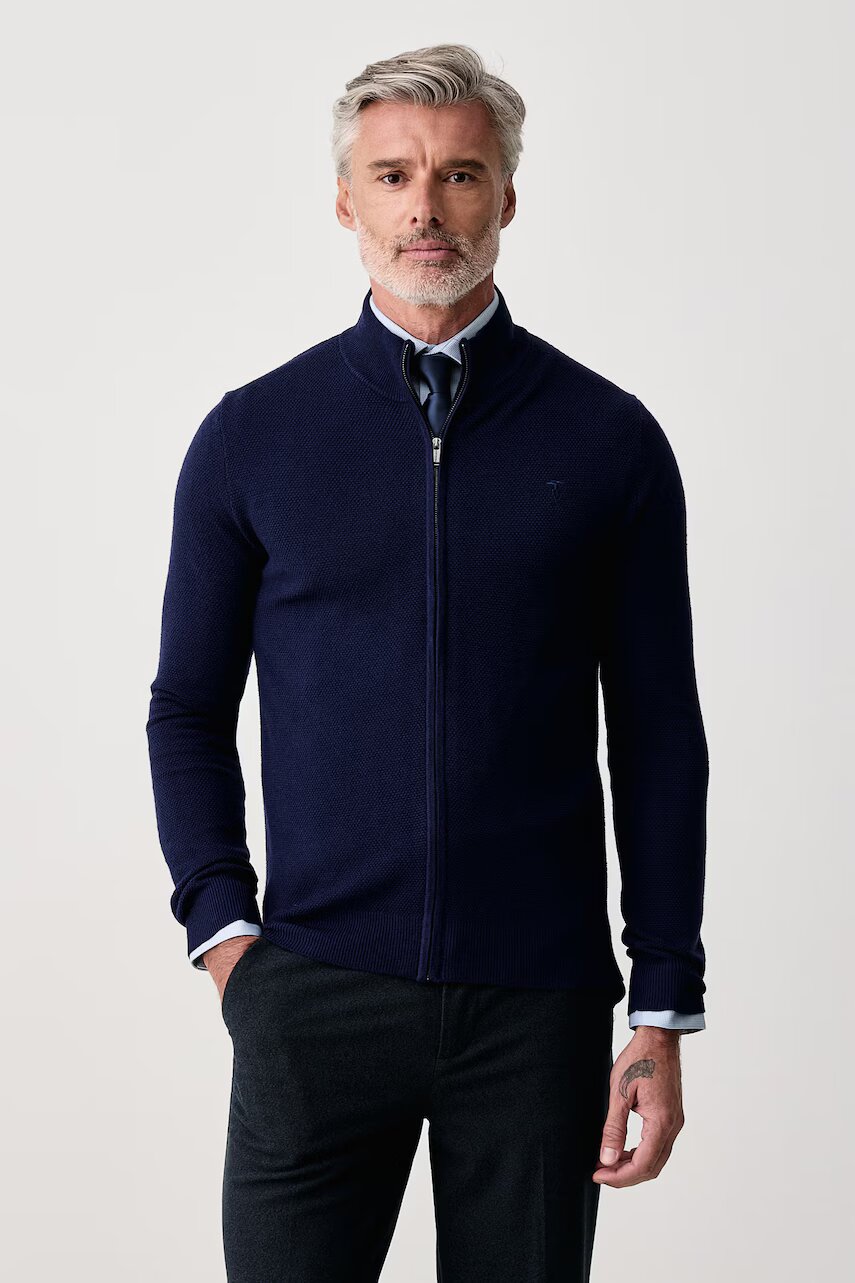 Trussardi cardigan pentru bărbați din lână