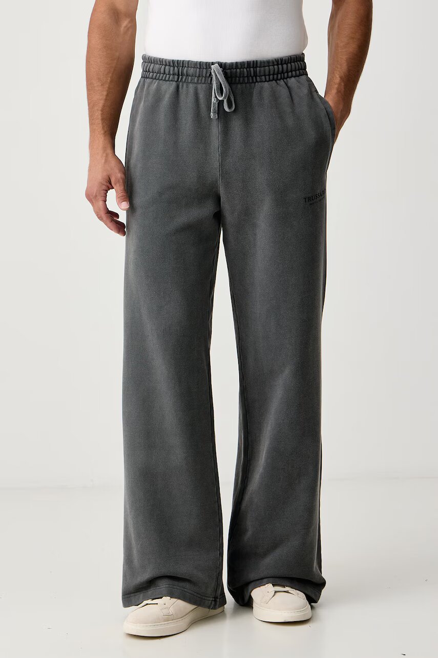 Trussardi pantaloni de trening pentru bărbați din bumbac