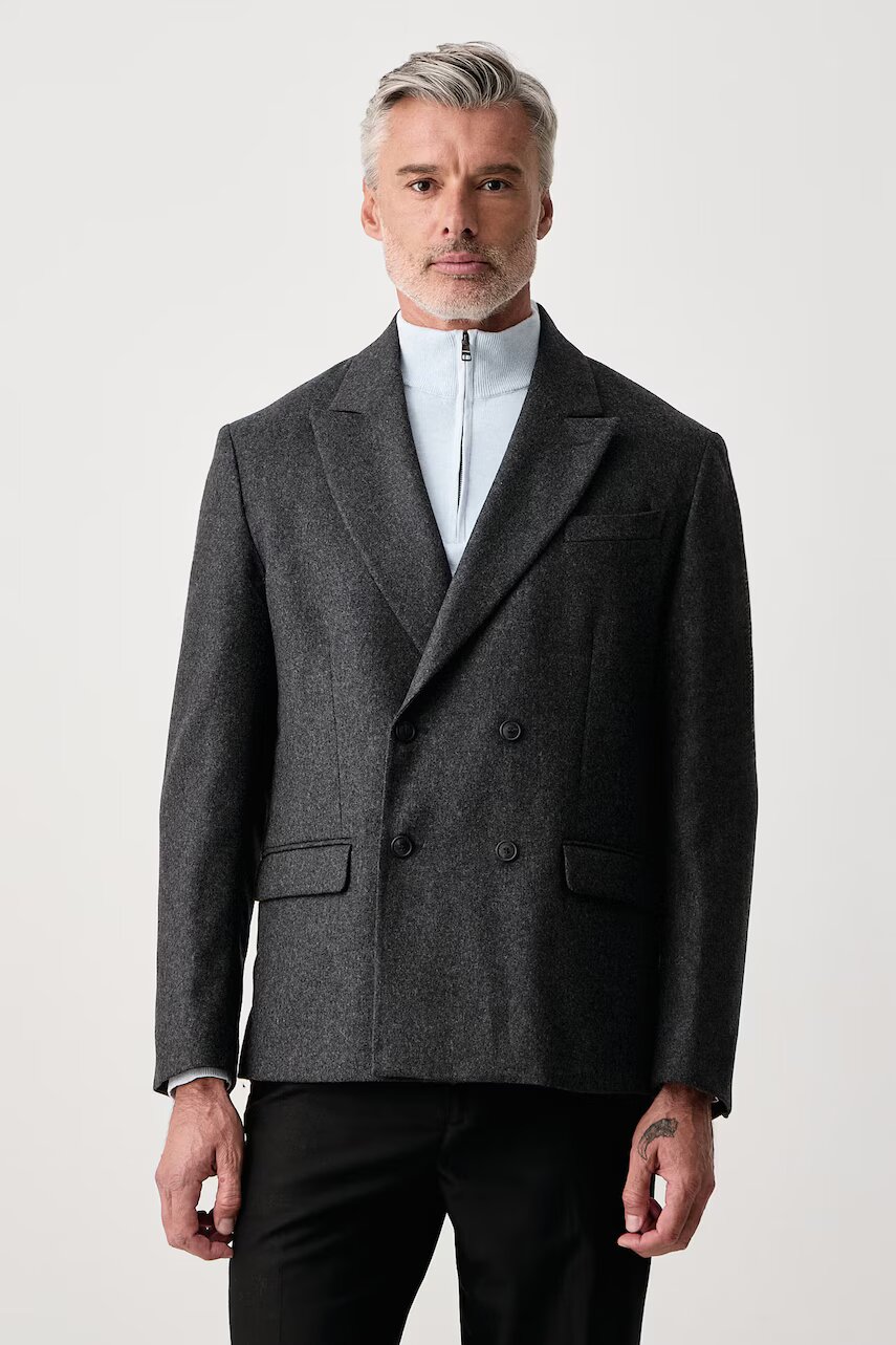 Trussardi sacou pentru bărbați cu lână