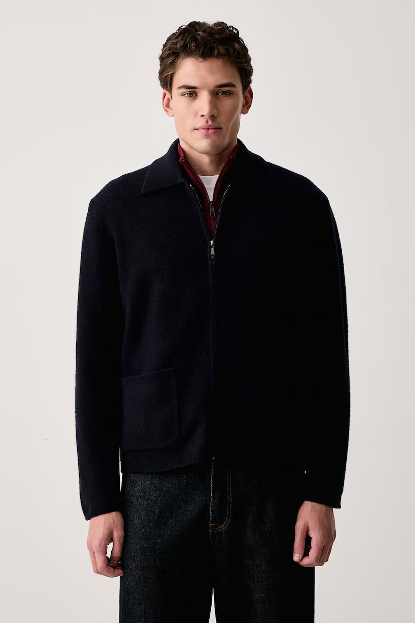 United Colors of Benetton cardigan pentru bărbați din lână