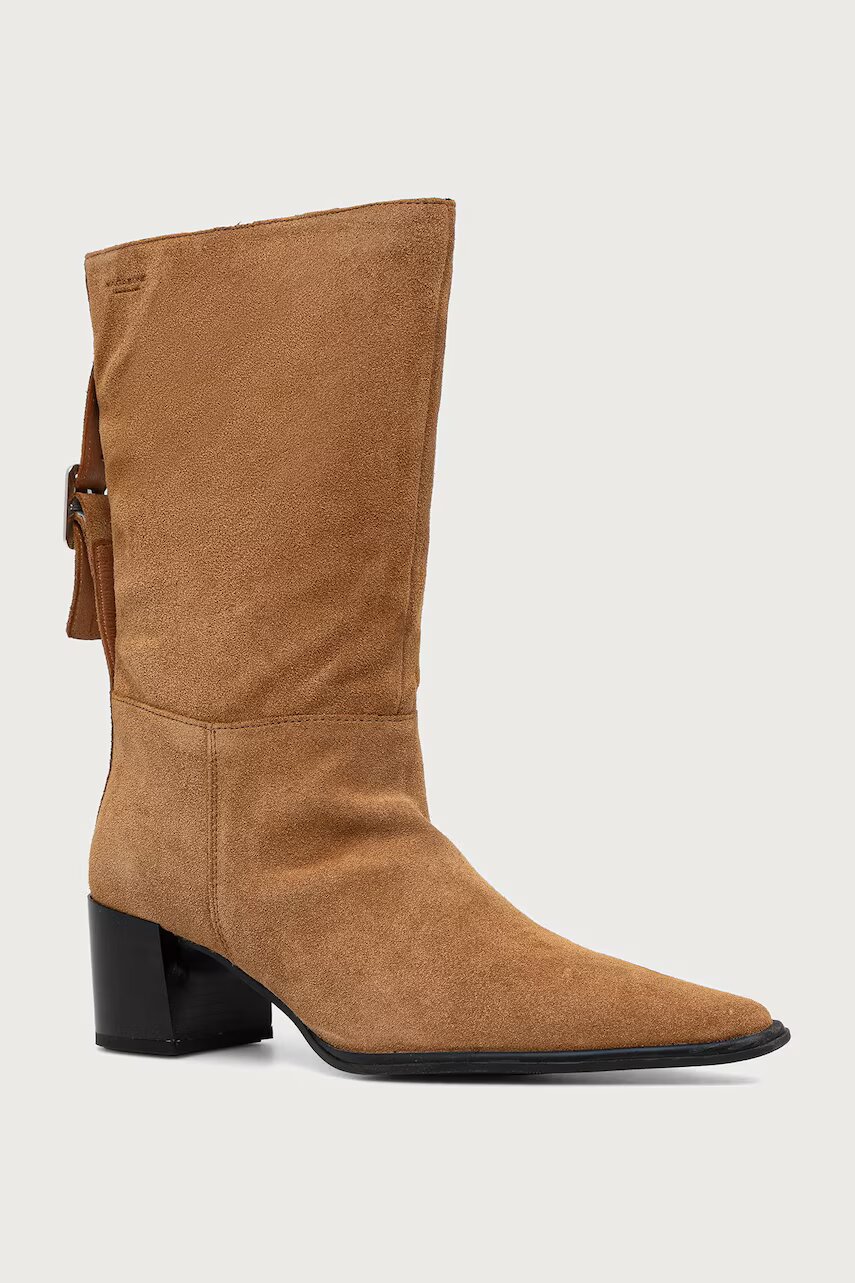 Vagabond Shoemakers botine pentru femei din piele întoarsă GISELLE