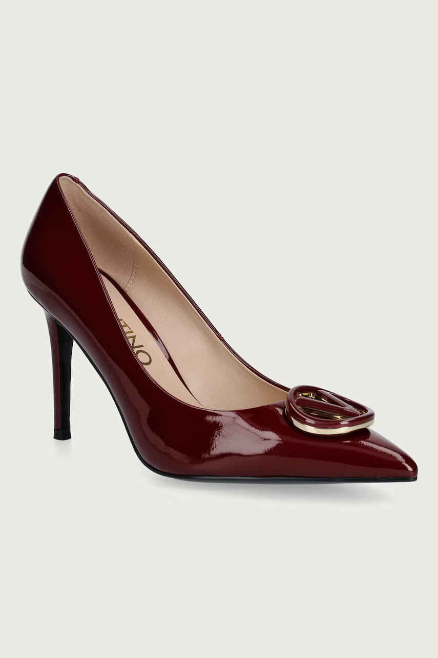 Valentino pantofi cu toc stiletto din piele VALENTINE