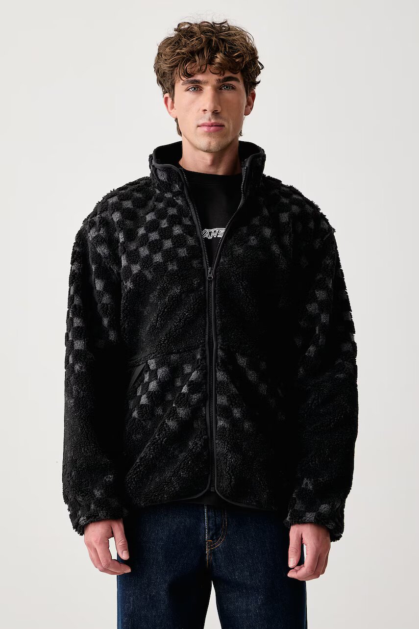 Vans hanorac cu fermoar pentru bărbați din polar Nights High Pile