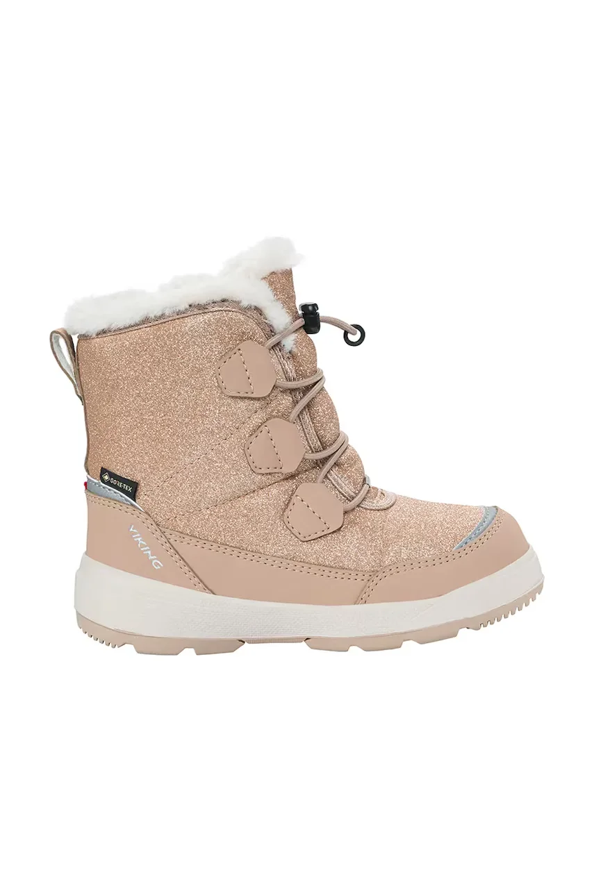 Viking Kids încălțăminte de iarnă pentru copii Toasty Glitter Warm GTX Zip