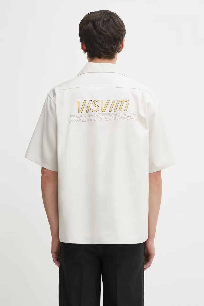 Visvim cămașă de lână keesey sp shirt