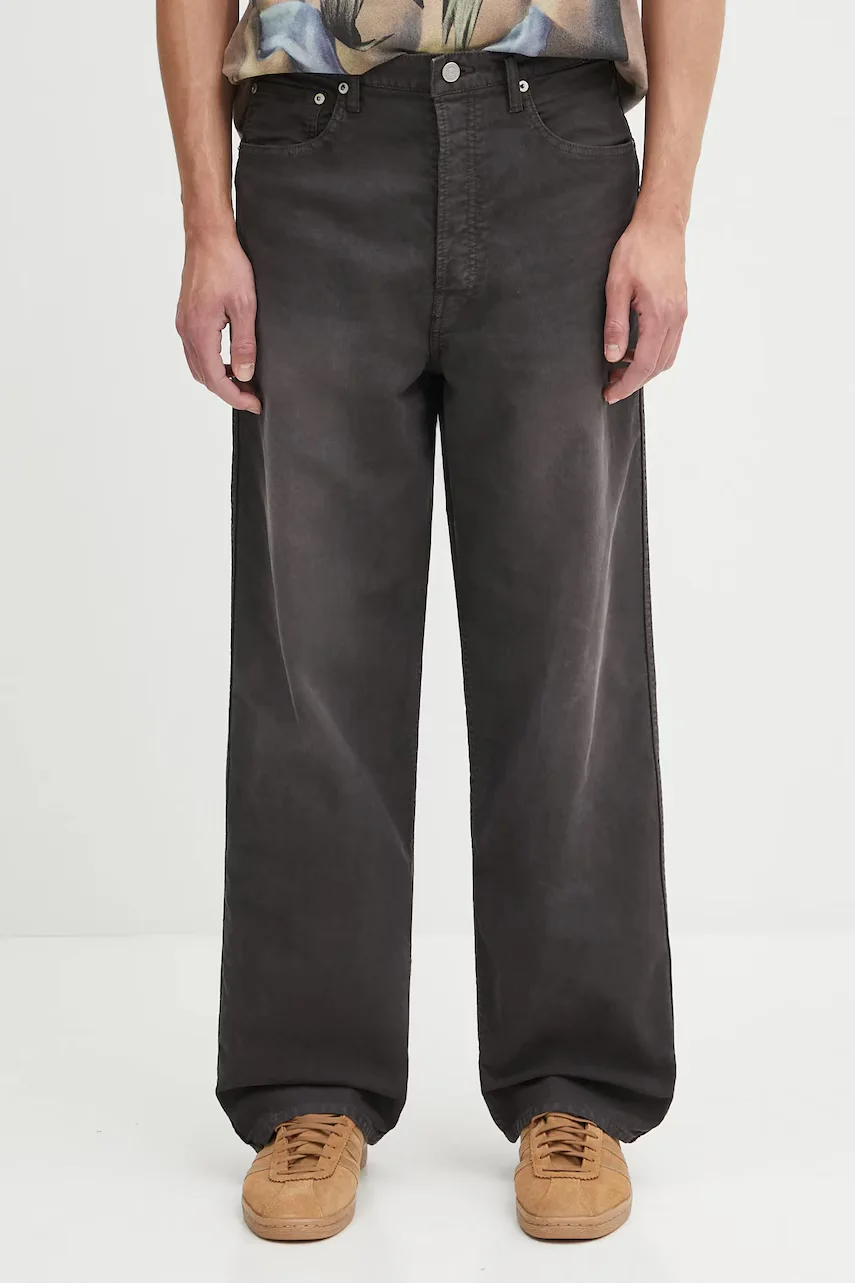 Visvim pantaloni de bumbac fluxus 01 ex wide