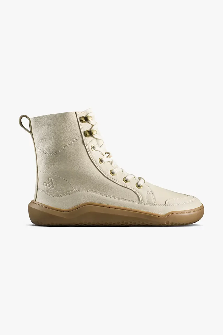 Vivobarefoot botine pentru femei din piele GOBI BOOT