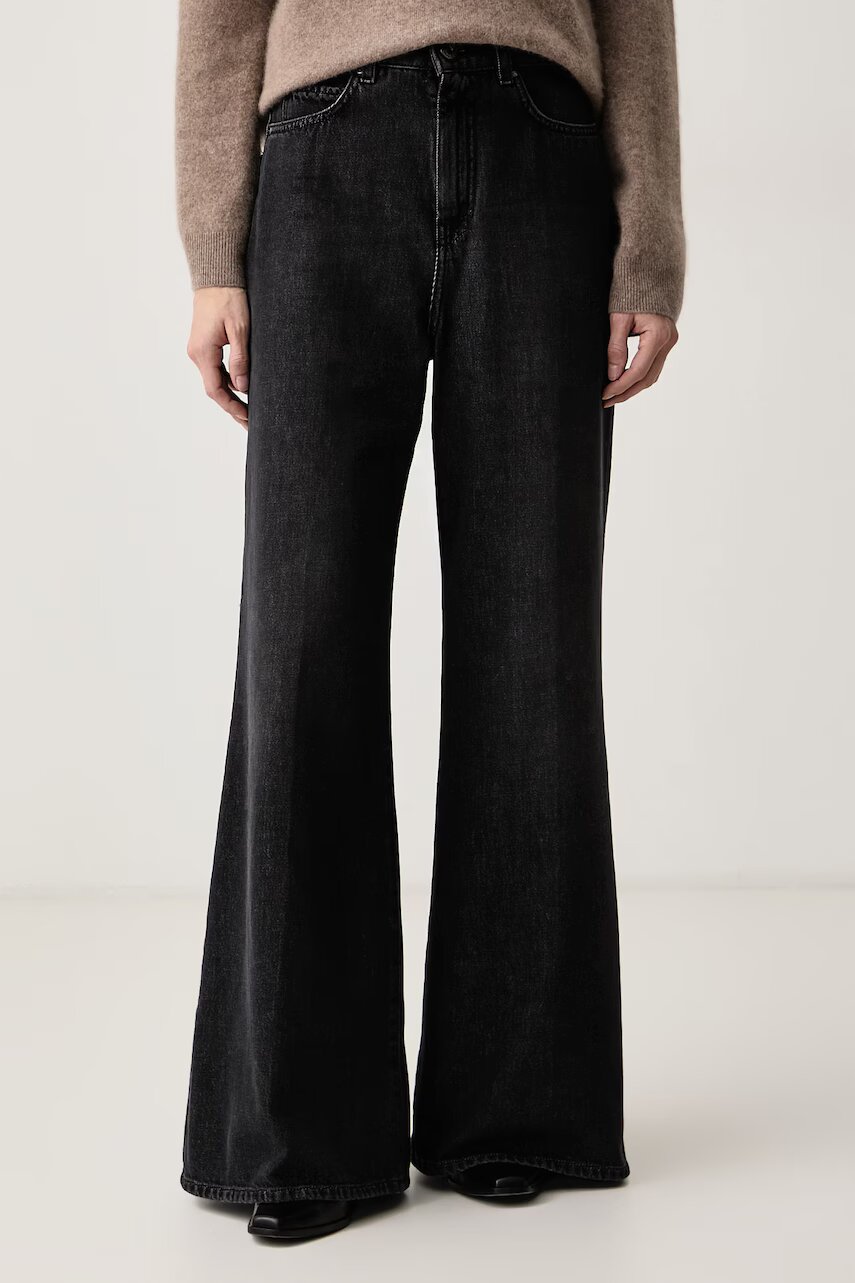 Weekend MaxMara blugi wide leg pentru femei WKDSPORT