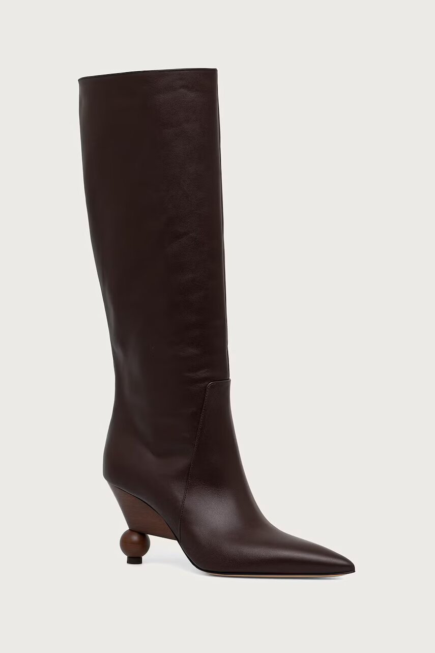Weekend MaxMara cizme pentru femei din piele