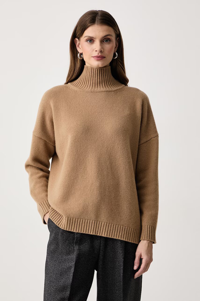 Weekend MaxMara maletă pentru femei din lână WKDBORGIA