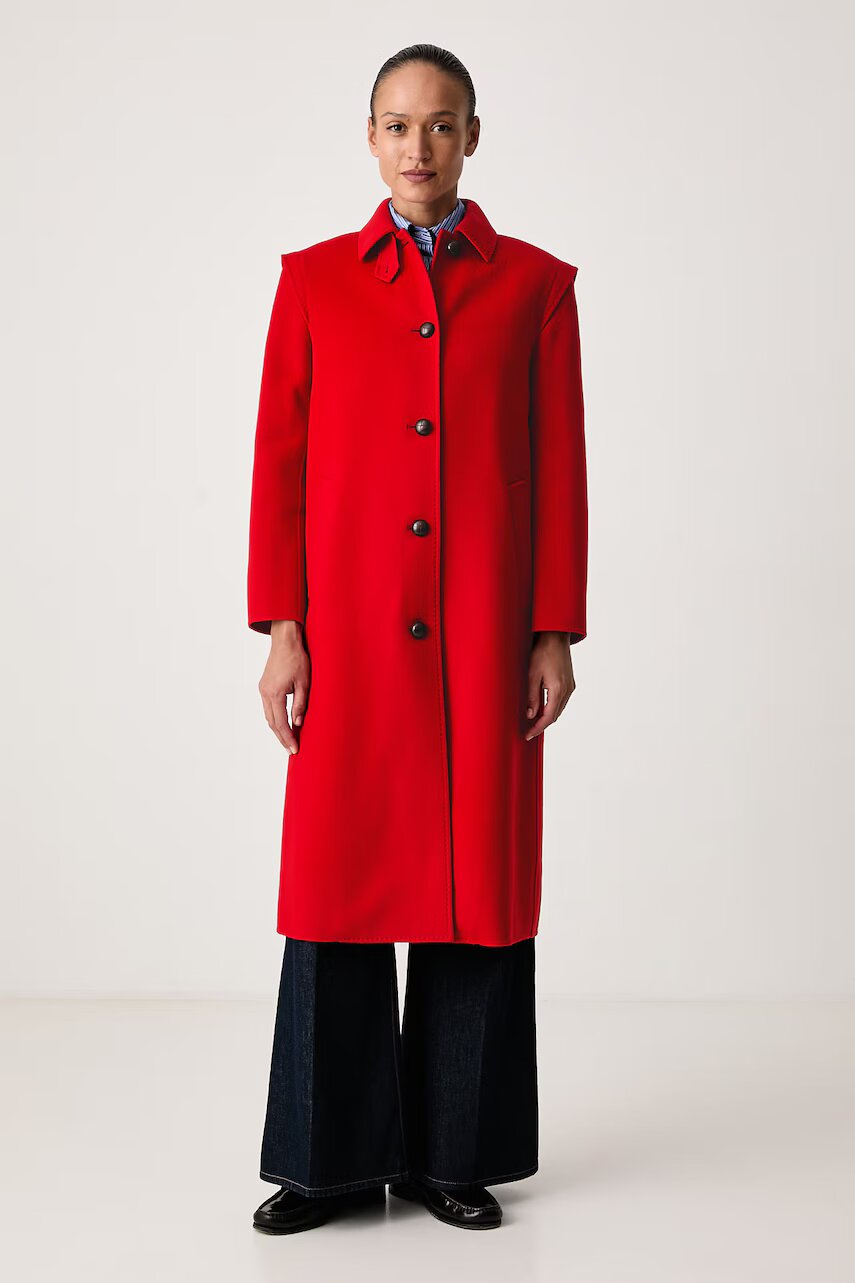 Weekend MaxMara palton pentru femei cu lână WKSGESSATI