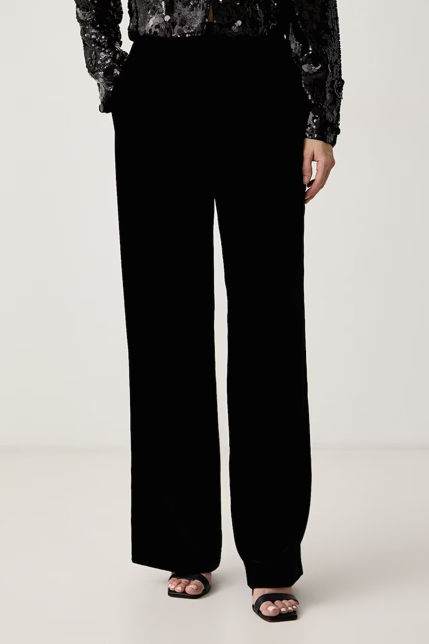 Weekend MaxMara pantaloni pentru femei din velur WKIEDRO