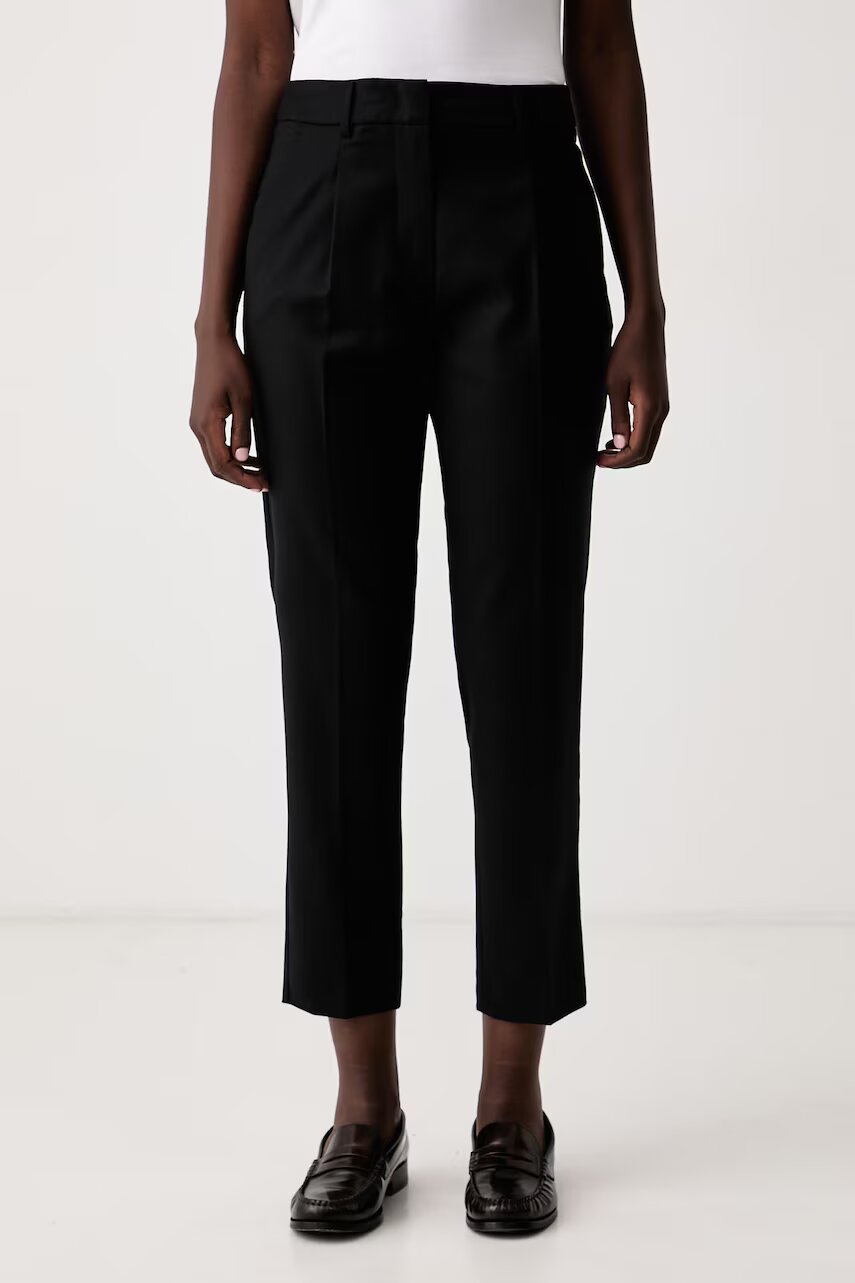 Weekend MaxMara pantaloni regular pentru bărbați cu lână WKDCALDAIA