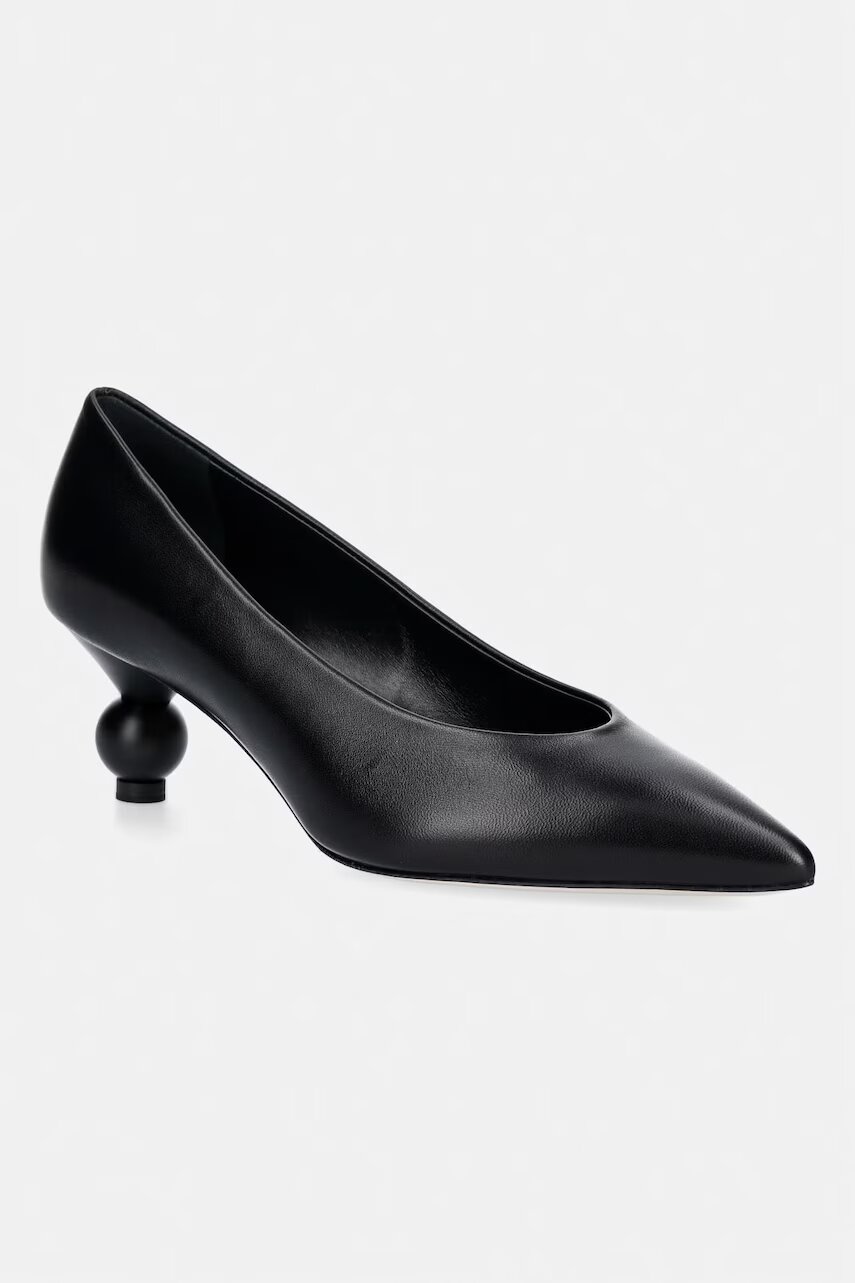Weekend MaxMara pantofi cu toc stiletto din piele