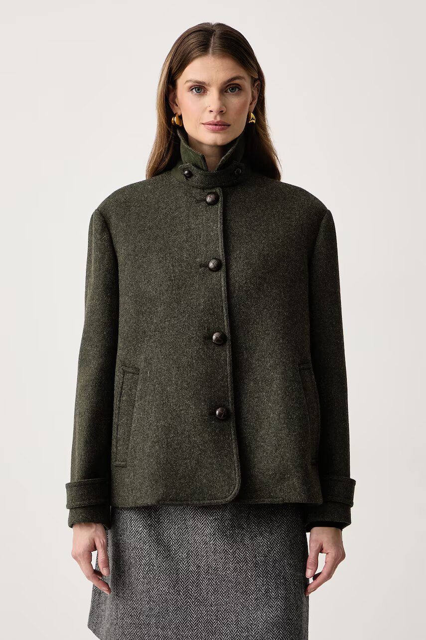 Weekend MaxMara pardesiu pentru femei cu lână WKSDIORAMA