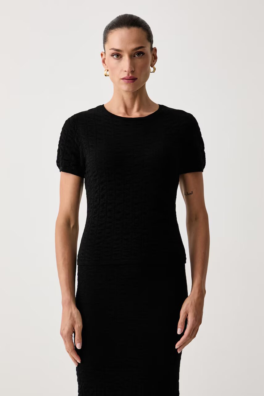 Yuzefi bluză pentru femei din lână merino PARISSA