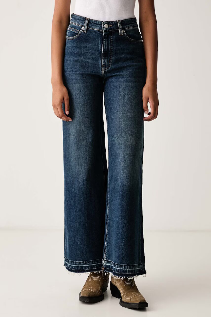 Zadig & Voltaire blugi wide leg pentru femei ELI