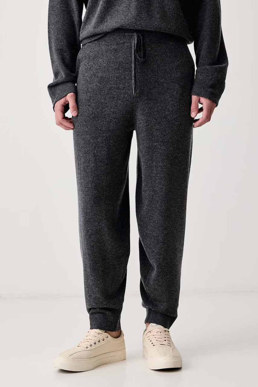Zadig & Voltaire pantaloni de trening pentru bărbați din lână PARRY