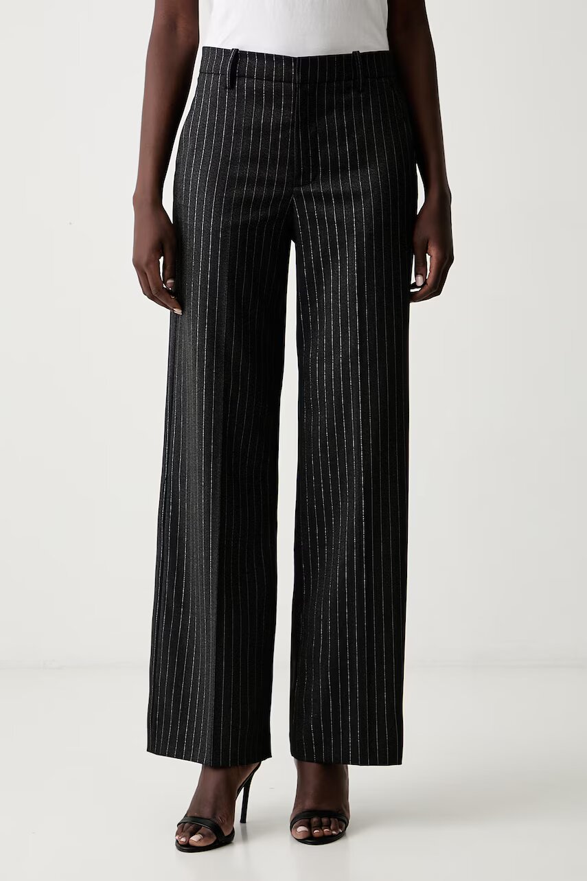 Zadig & Voltaire pantaloni straight pentru femei PANOL