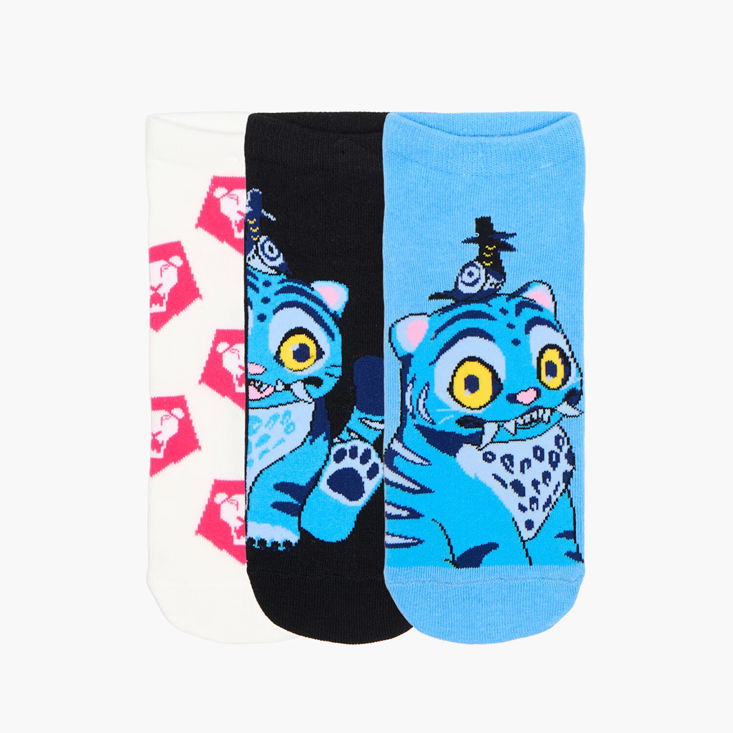Cropp 3 pack șosete cu imprimeu K-pop Demon Hunters - multicolor